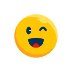Emoticon Emotion Expression Face Laugh 2 SVG Icon